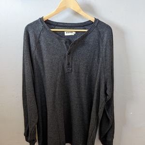 Taylor Stitch Heavy Bag Waffle Henley XXL